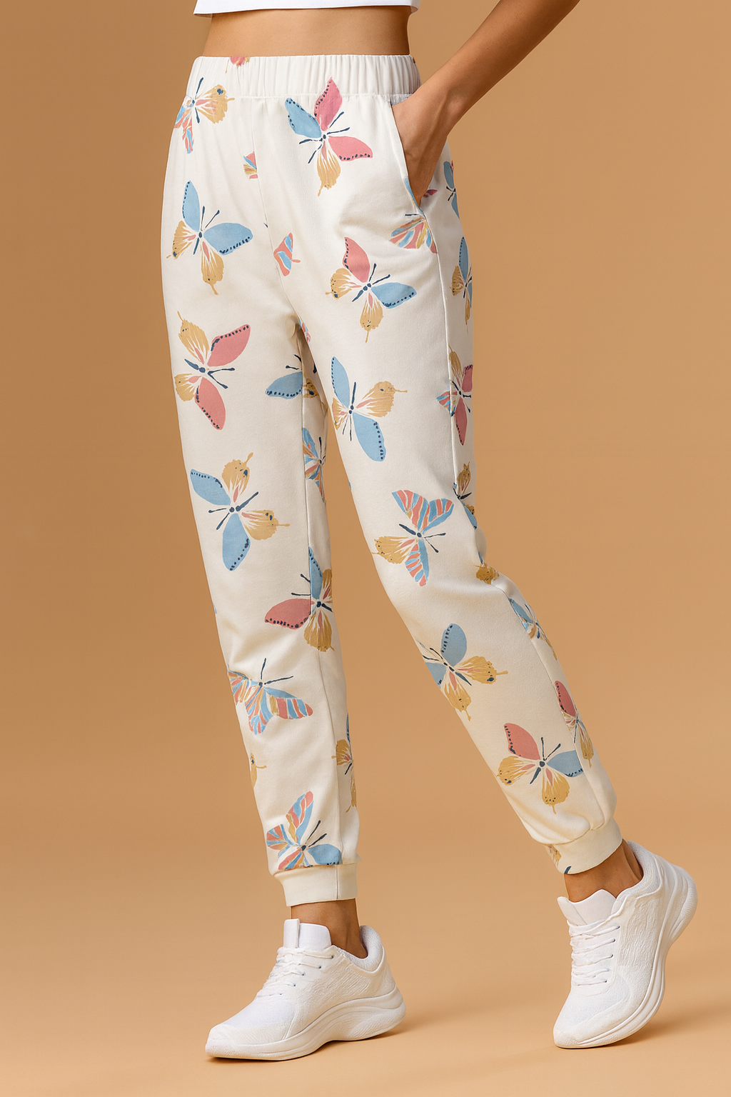 butterfly design track phant